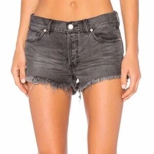 Free People We The Free denim cut off shorts